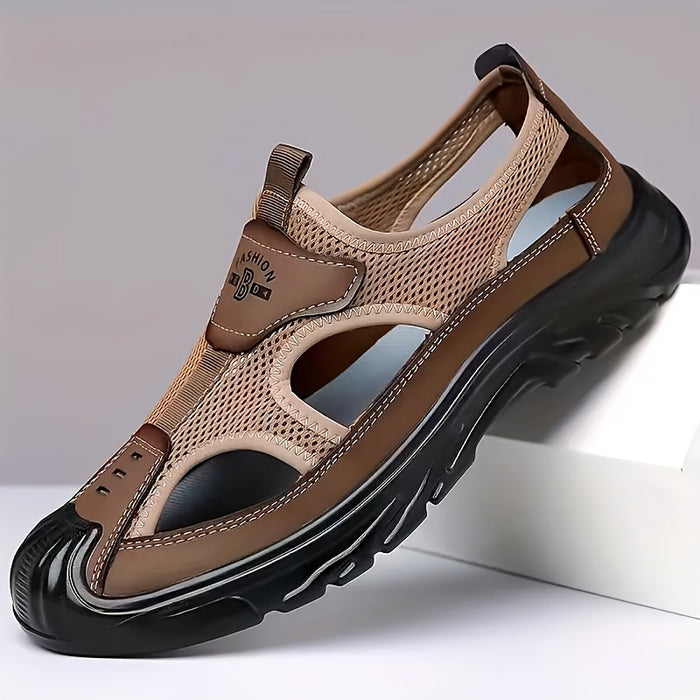 Ademende Mesh Slip-On Schoenen voor Mannen – Perfect voor Zomer, Strand en Buitensporten