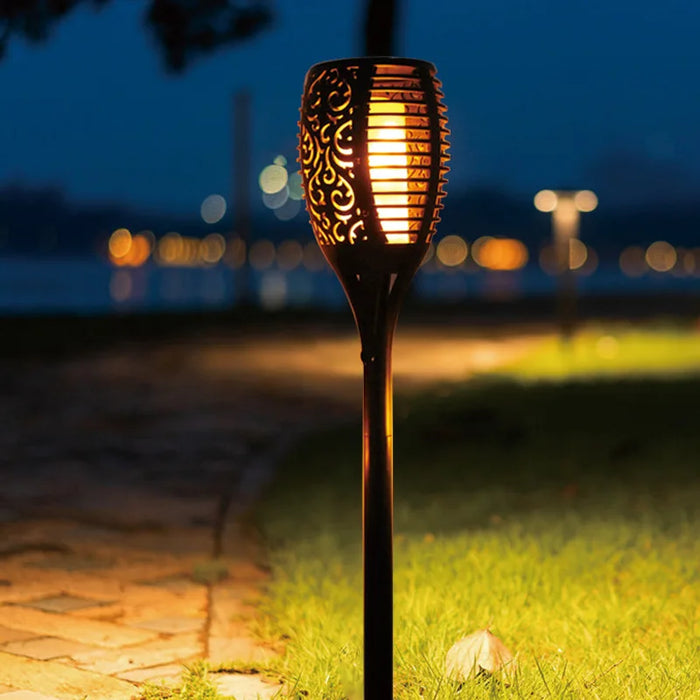 Solara Tuinfakkels op Zonne-energie – Magische Vlamverlichting voor Buiten