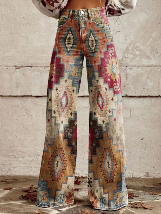 Boho Denim Statementbroek – Voor een creatieve en vrije stijl