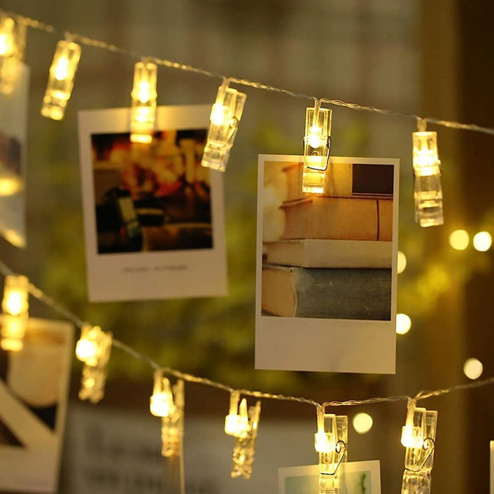 ClipGlow LED Fotolamp - Magische String Lights met Fotoclips