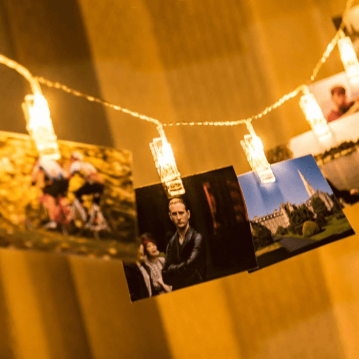 ClipGlow LED Fotolamp - Magische String Lights met Fotoclips