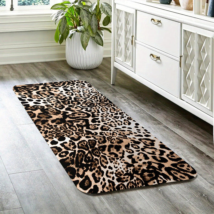 Trendy Dierenprint Badmat - Voor Comfort en Stijl