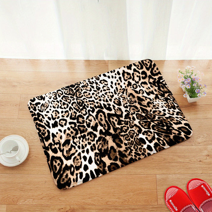 Trendy Dierenprint Badmat - Voor Comfort en Stijl