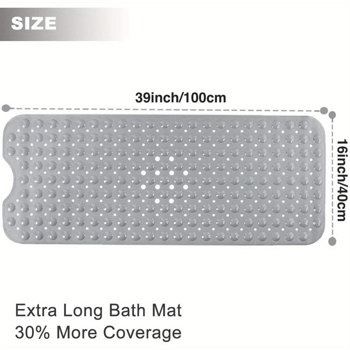 Extra Lange Antislip Badmat - Voor een Veilige Badervaring