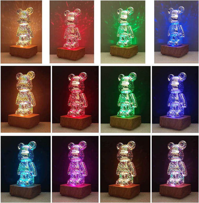 LumiBear - 3D Vuurwerk Lamp