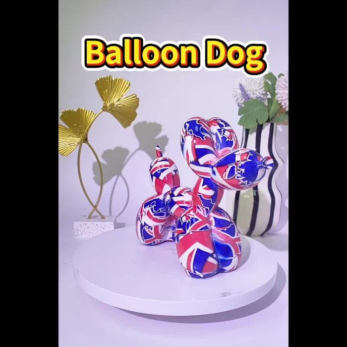 Vrolijke Britse Ballonhond - Voor een Creatieve en Speelse Sfeer