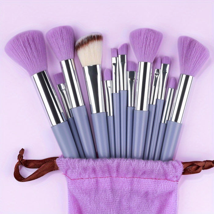 Fluffé Make-up Kwasten Set - Een Perfect Cadeau voor Moederdag