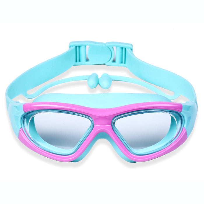 Kinder Zwembril met Groot Frame – Comfortabel & Anti-Fog voor Zwemplezier