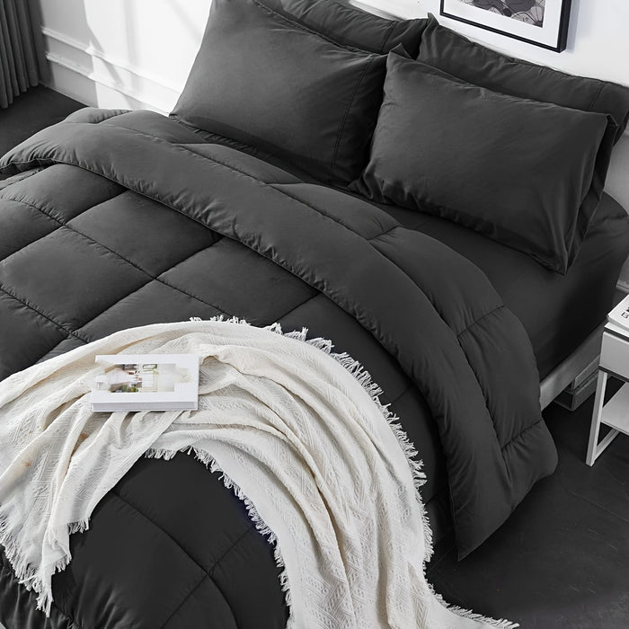 All-Season Comforter Set - Ademend, Zacht en Lichtgewicht voor een Luxe Slaapervaring