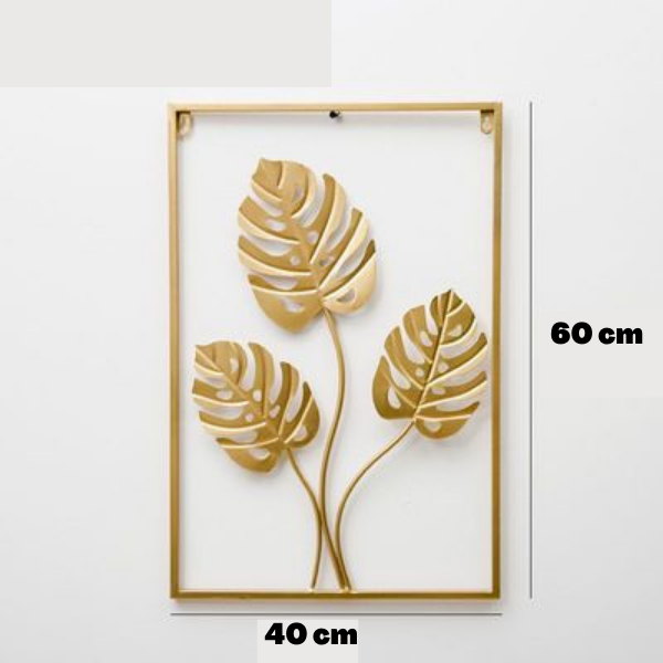 LuxiLeaf - Gouden Wanddecoratie