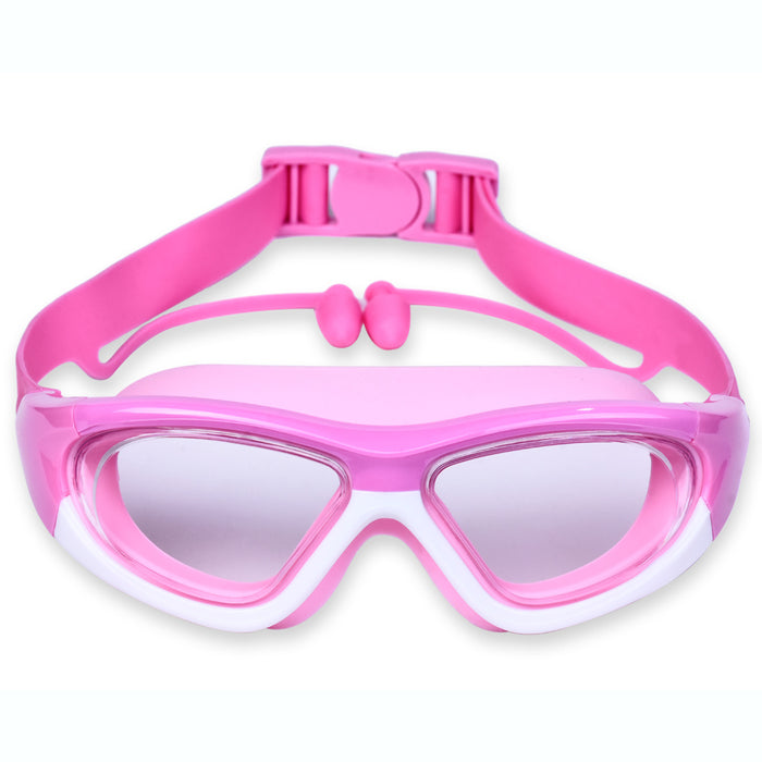 Kinder Zwembril met Groot Frame – Comfortabel & Anti-Fog voor Zwemplezier