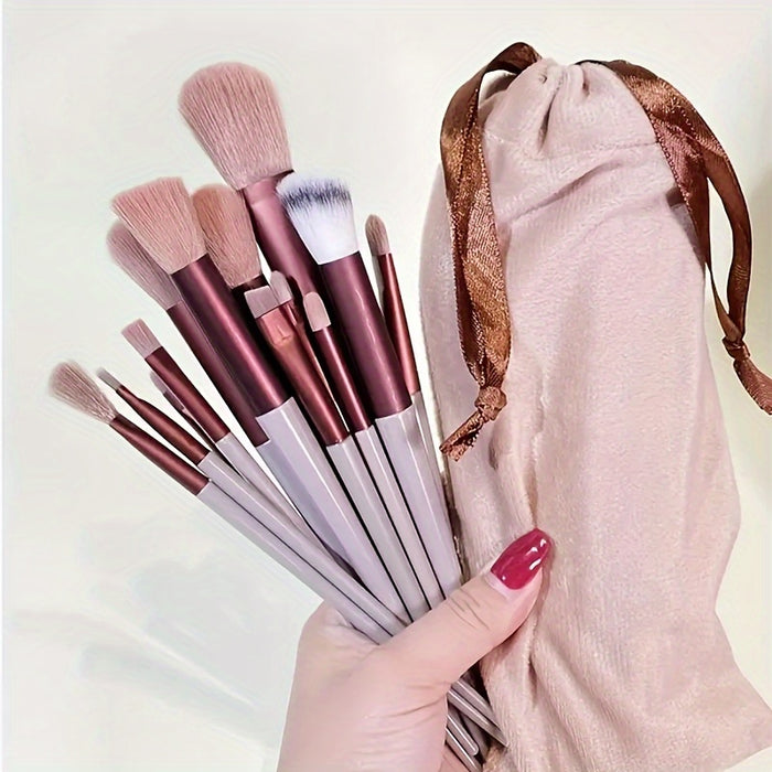 Fluffé Make-up Kwasten Set - Een Perfect Cadeau voor Moederdag