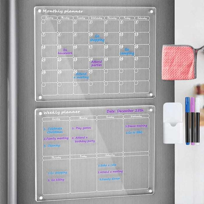 SmartSchedule - Magnetische Koelkastkalender & Planner