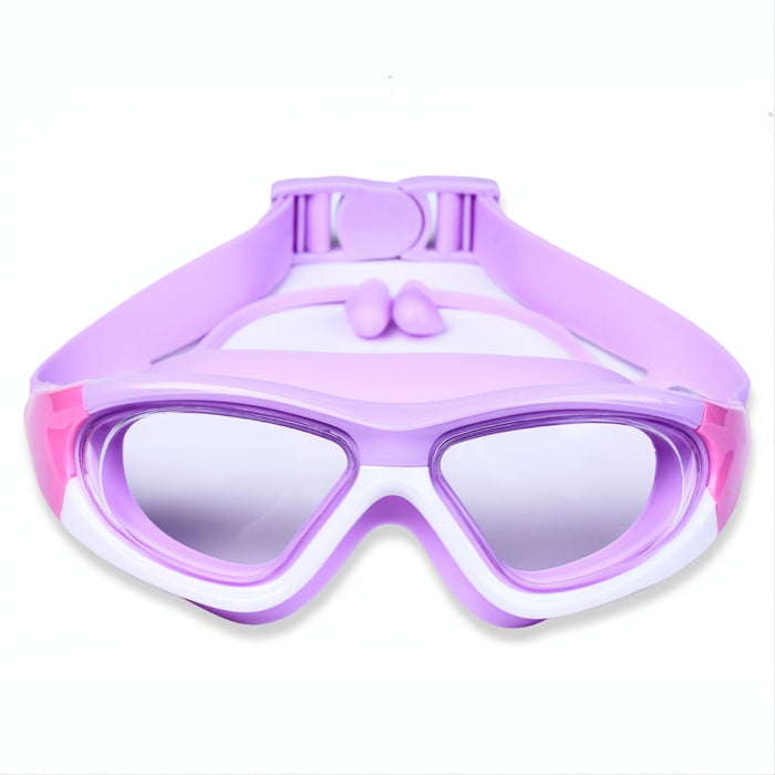 Kinder Zwembril met Groot Frame – Comfortabel & Anti-Fog voor Zwemplezier