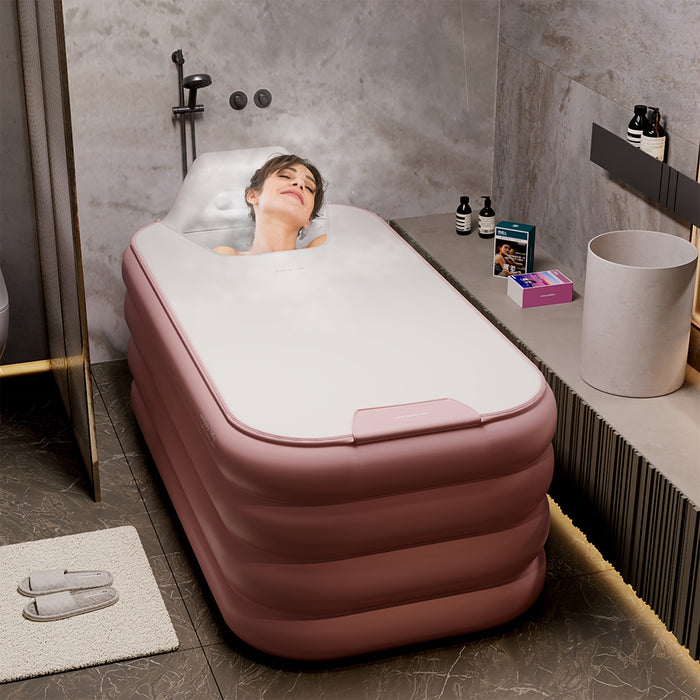 RelaxSpa Opblaasbare Jacuzzi voor Thuis - Snel Droogbare Vouwbare Badkuip voor Spa en Ontspanning