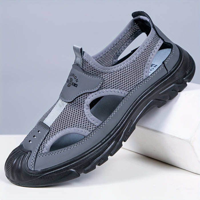Ademende Mesh Slip-On Schoenen voor Mannen – Perfect voor Zomer, Strand en Buitensporten