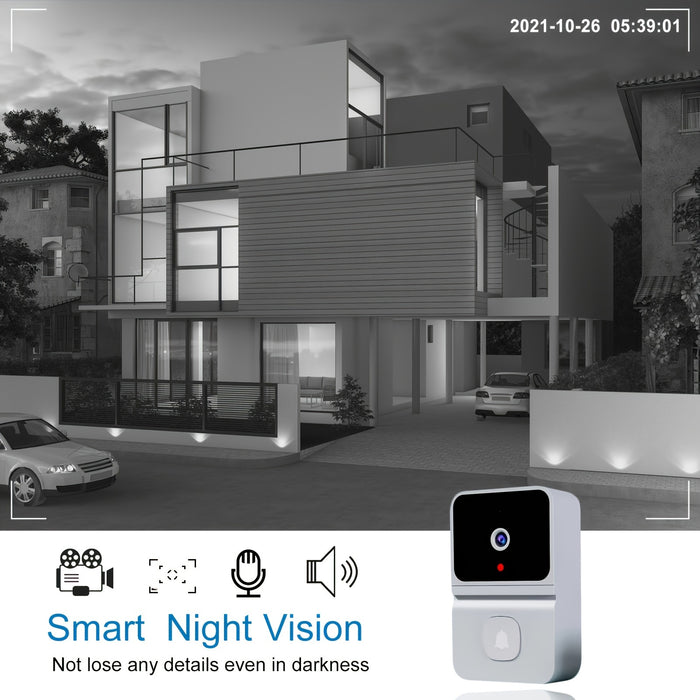 VisioBell Smart Deurbel - Veiligheid en Comfort met HD Video en Twee-Weg Communicatie