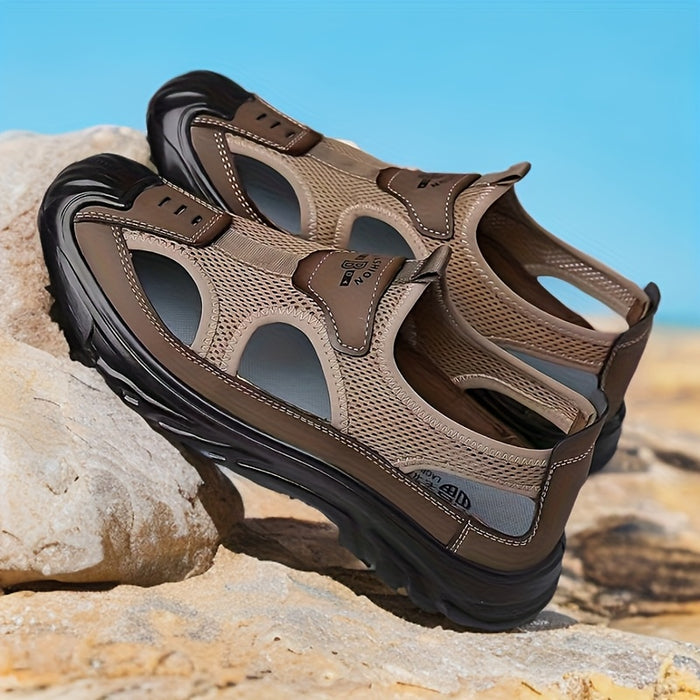Ademende Mesh Slip-On Schoenen voor Mannen – Perfect voor Zomer, Strand en Buitensporten