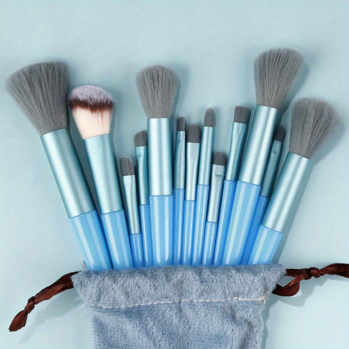 Fluffé Make-up Kwasten Set - Een Perfect Cadeau voor Moederdag