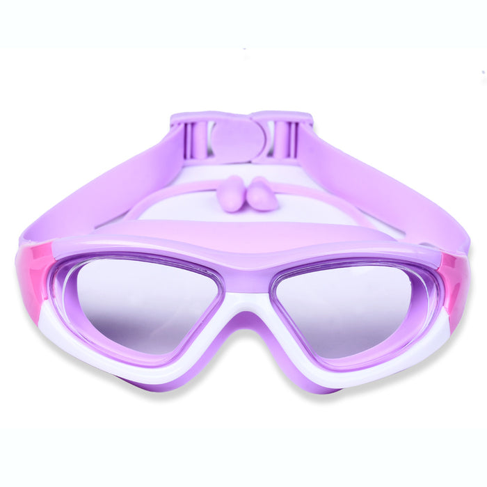 Kinder Zwembril met Groot Frame – Comfortabel & Anti-Fog voor Zwemplezier