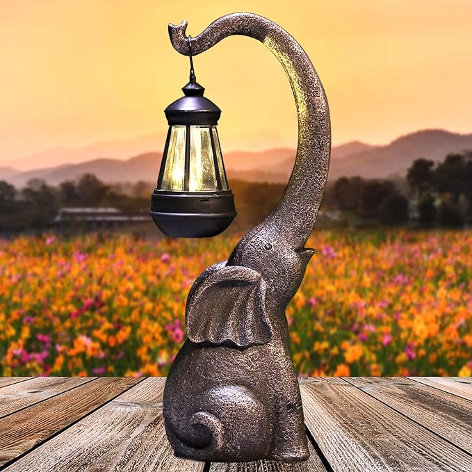 Charmante Olifant Lamp - Uniek en Sfeervol
