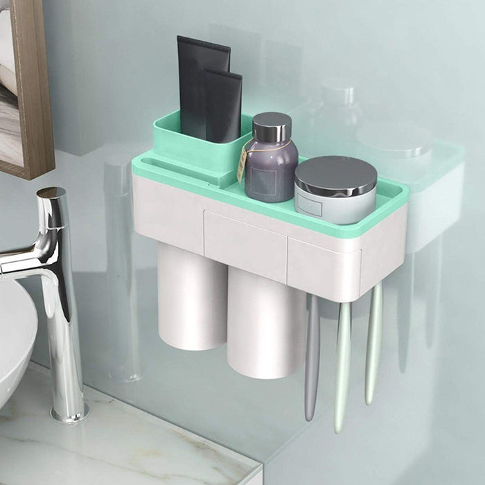 ToothCare - Handige Tandenborstelhouder met Tandpastadispenser