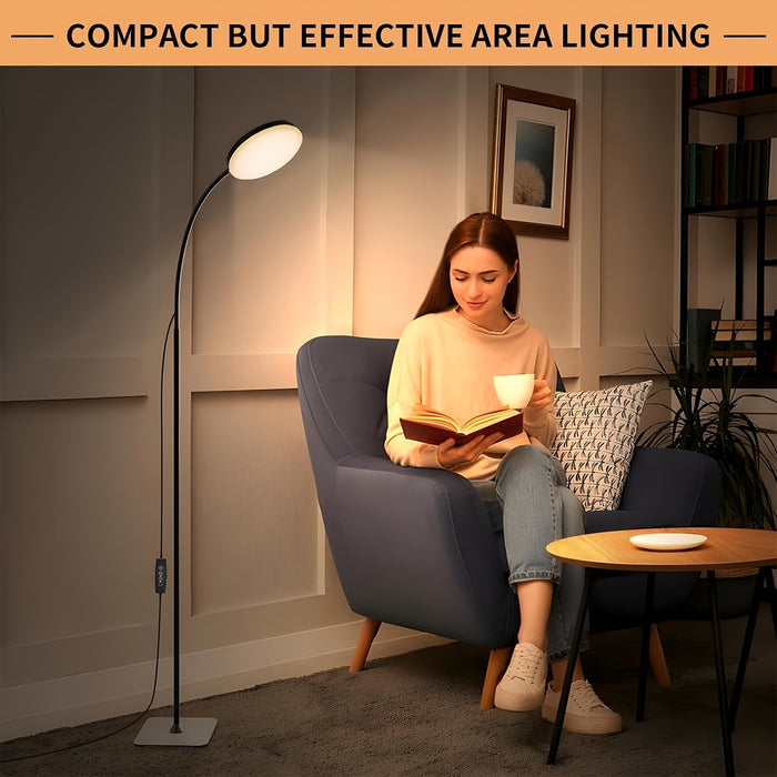 Flexibele LED Vloerlamp - Perfect voor Lezen en Ontspanning