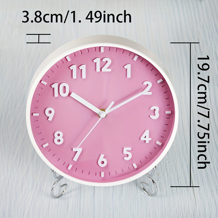 PinkTime Roze Wandklok - Modern en Decoratief voor Elke Kamer