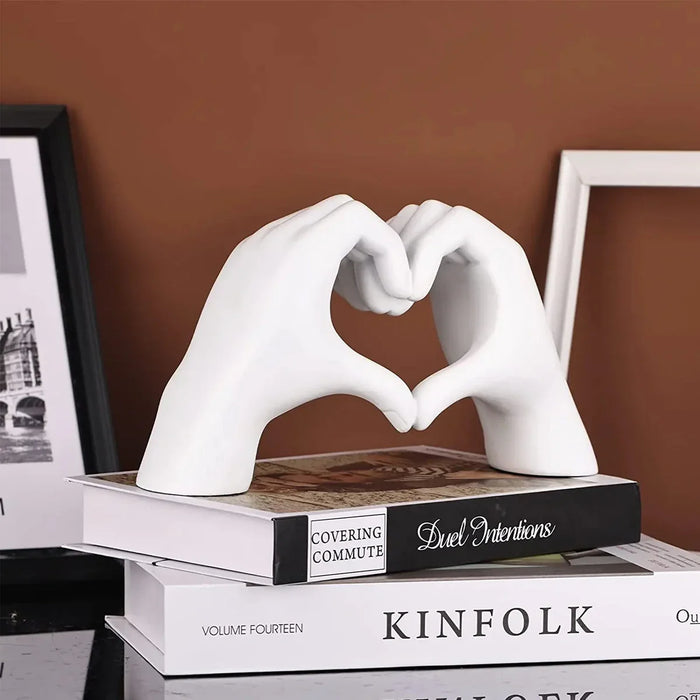 Sculpturale Handen Decoratie - Liefdevol en Elegant