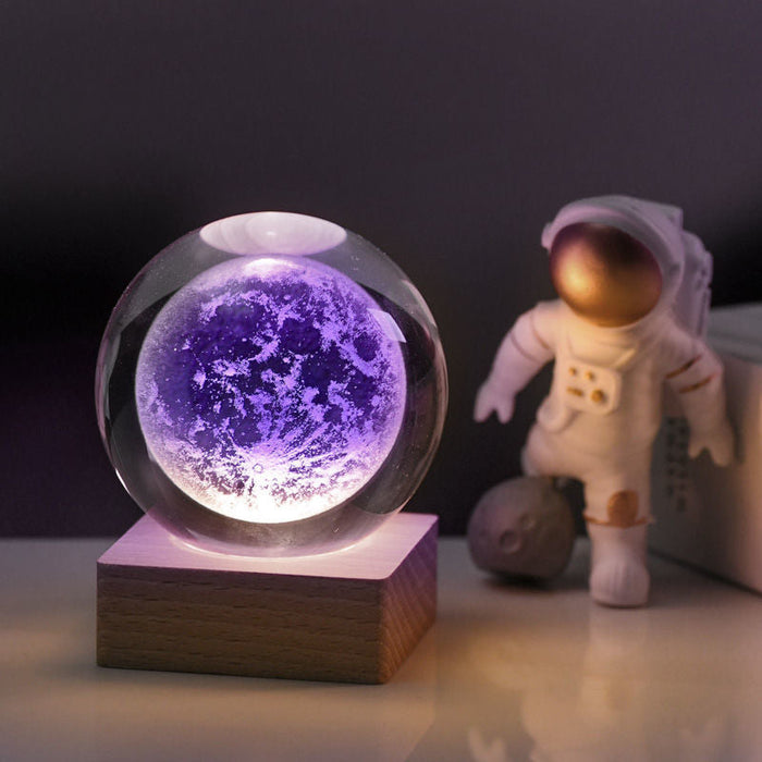 GalaxyGlow - 3D Kristallen Universum Decorlamp