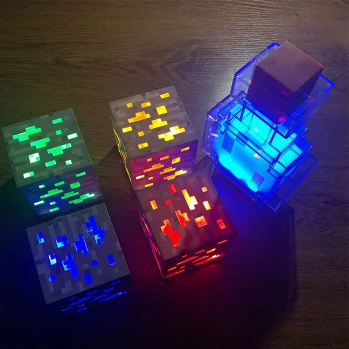 Speelse LED Bloklampen - Creatieve Verlichting voor Gamers