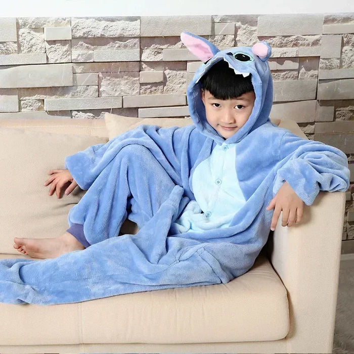 Stitch Onesie - Comfortabel en Praktisch voor Slapen