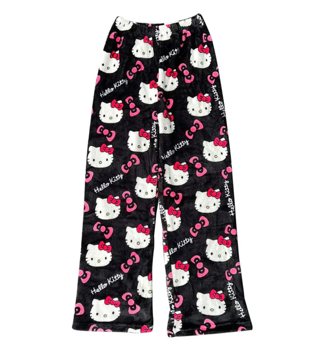 Hello Kitty Damespyjamabroek - Speels en Comfortabel voor Dromerige Avonden