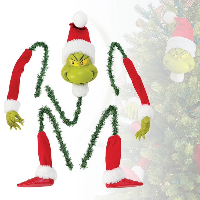 Grinch Kerst Decoratiepop - Voor Creatieve Feestvreugde