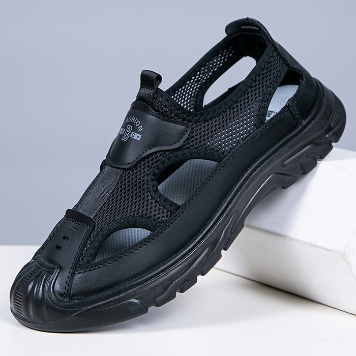 Ademende Mesh Slip-On Schoenen voor Mannen – Perfect voor Zomer, Strand en Buitensporten