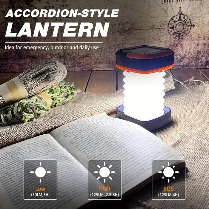 Opvouwbare Campinglamp - Oplaadbare LED-lamp voor Buitensporten en Noodgevallen