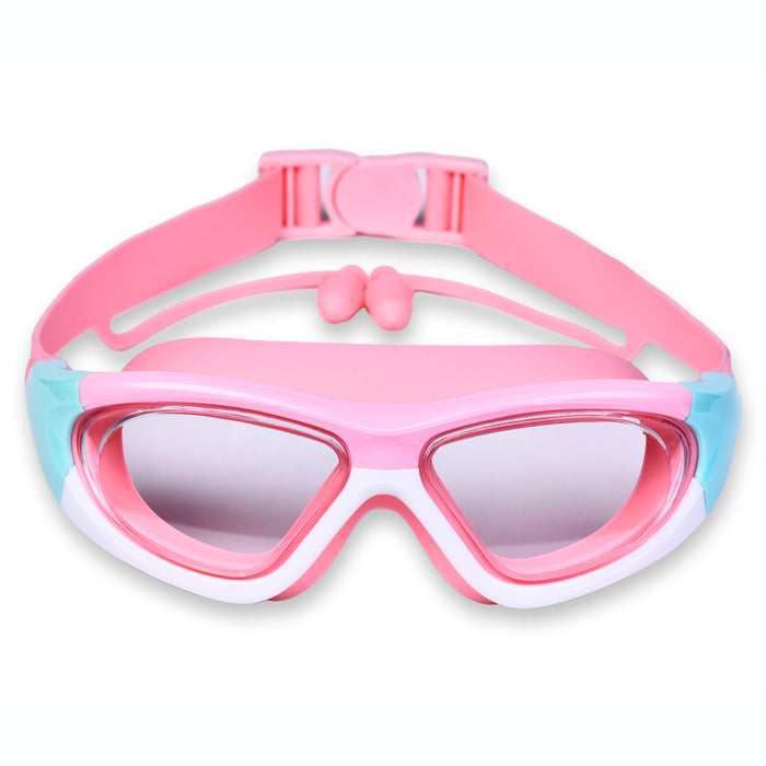 Kinder Zwembril met Groot Frame – Comfortabel & Anti-Fog voor Zwemplezier