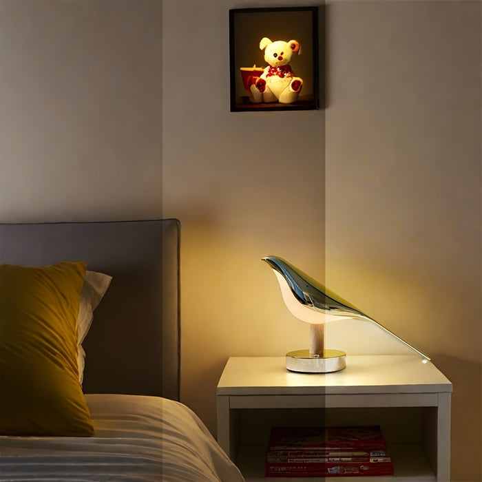 Vogelvormige LED Lamp - Elegantie en Rust in Elke Ruimte