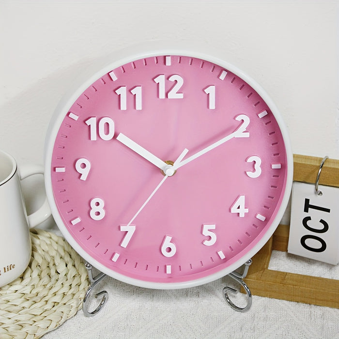 PinkTime Roze Wandklok - Modern en Decoratief voor Elke Kamer