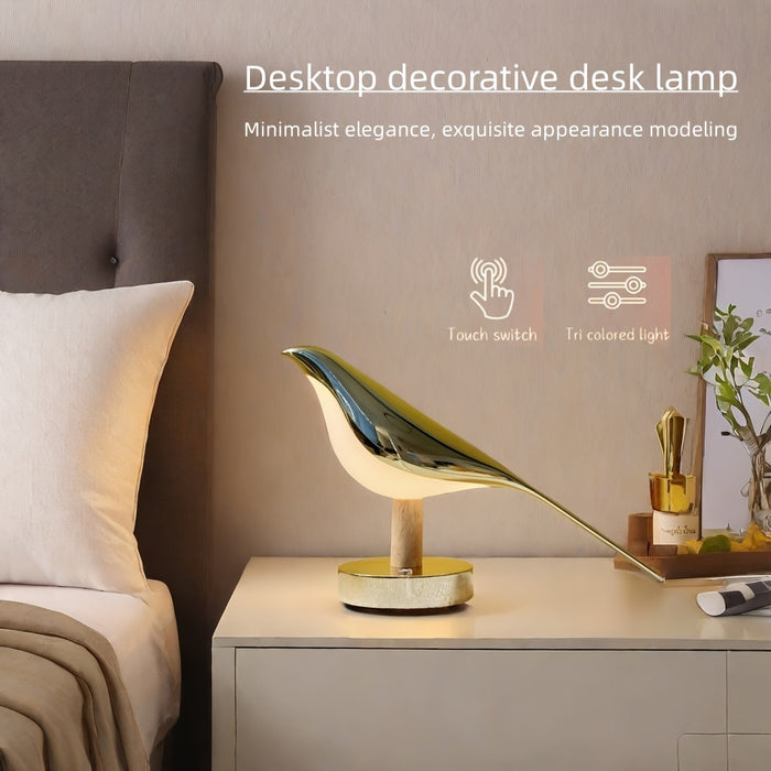 Vogelvormige LED Lamp - Elegantie en Rust in Elke Ruimte