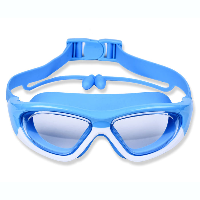 Kinder Zwembril met Groot Frame – Comfortabel & Anti-Fog voor Zwemplezier