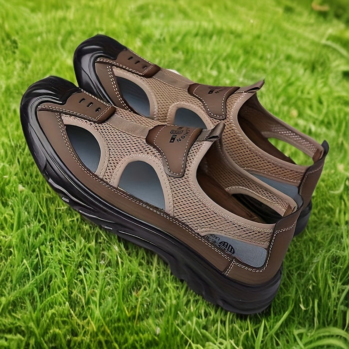 Ademende Mesh Slip-On Schoenen voor Mannen – Perfect voor Zomer, Strand en Buitensporten