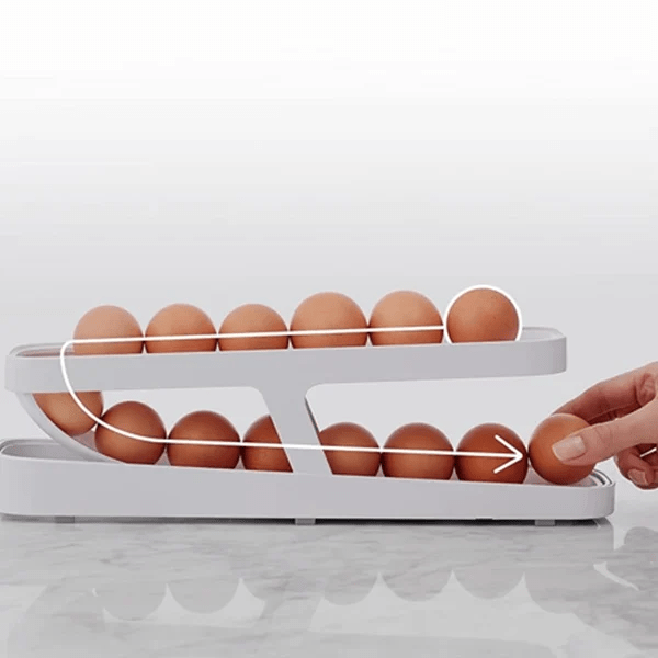 SmartEgg - Praktische Eierhouder met rollende functie