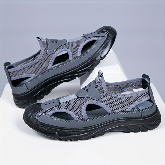 Ademende Mesh Slip-On Schoenen voor Mannen – Perfect voor Zomer, Strand en Buitensporten