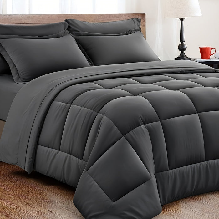 All-Season Comforter Set - Ademend, Zacht en Lichtgewicht voor een Luxe Slaapervaring