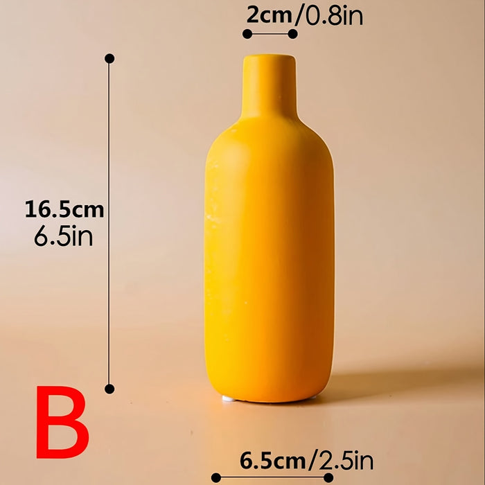 Vuurvlam Vaas - Speelse Geometrie voor Jouw Interieur