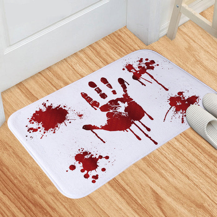 Bloody Footsteps Badmat – Magische Horror Stijl