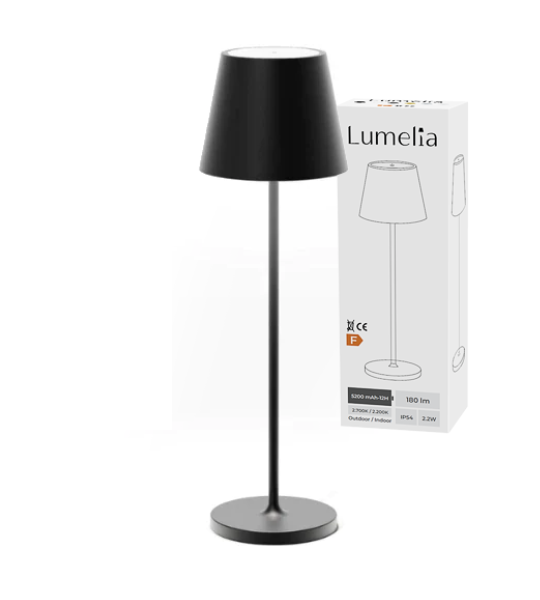 LumiTouch Tafellamp – Dimbare LED met Touchbediening